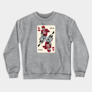 Atlanta Falcons King of Hearts Crewneck Sweatshirt